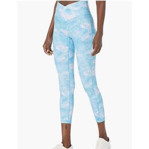 Juicy Couture Sport Aurora Print 3/4 Crisscross‎ Front Blue And White
